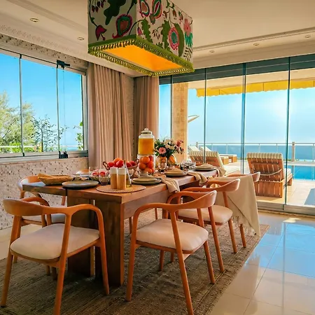 Qoople Toscana - Panoramic 360 Sea & Castle View فيلة