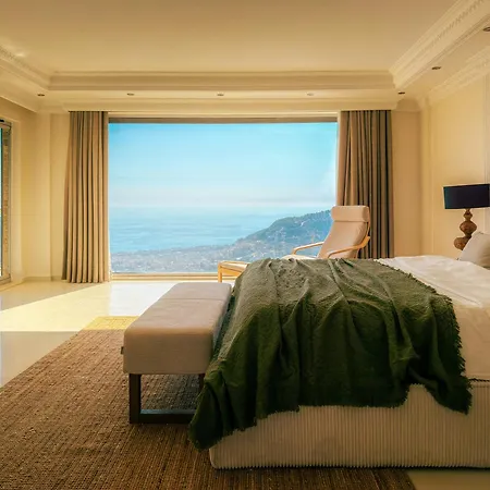Qoople Toscana - Panoramic 360 Sea & Castle View فيلة ألانيا