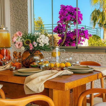 فيلة Qoople Toscana - Panoramic 360 Sea & Castle View ألانيا